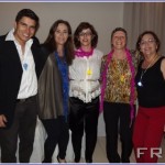 PROF. AMAURI MAROTTO (ATIV.FÍSICA E SAÚDE), NORMA CATIB (COORDENADORA DO PROJETO), NÉLBEA (PSICOLOGIA) ,REGINA (EVENTOS) , MARIA IMACULADA (DIRETO COLEGIO ANGLO)